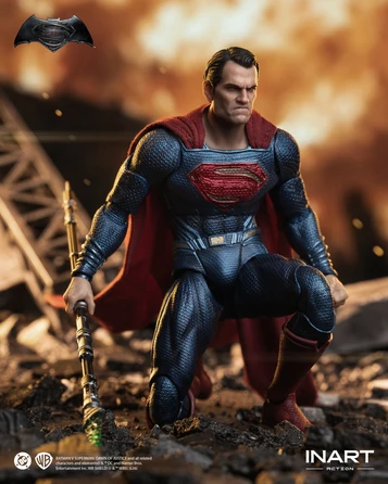 バットマン vs スーパーマン ジャスティスの誕生 スーパーマン 1/12 アクションフィギュア[INART]が予約受付開始